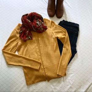 The Limited Yellow Cardigan